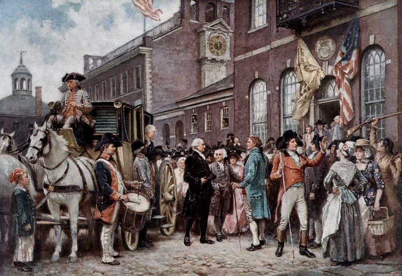 Washington s Inaugration at Philadelphia